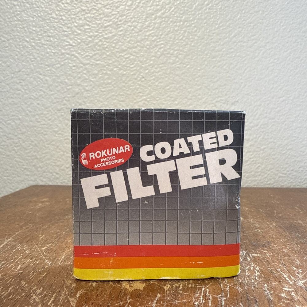 43mm ND X4 UV Rokunar Coated Filter VHS Camcorder Videotape‎ Photo Accessory